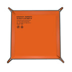 Orange Leather Trinket Tray