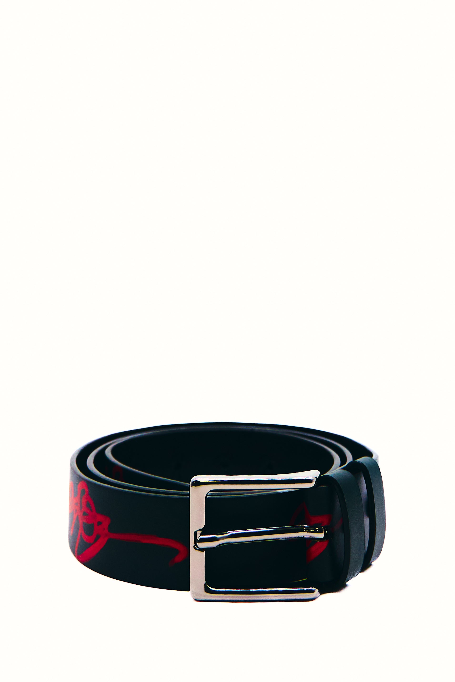 S.G. TAG LEATHER BELT
